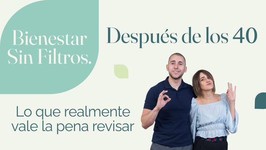 ¿Qué suplementos vale la pena considerar después de los 40?