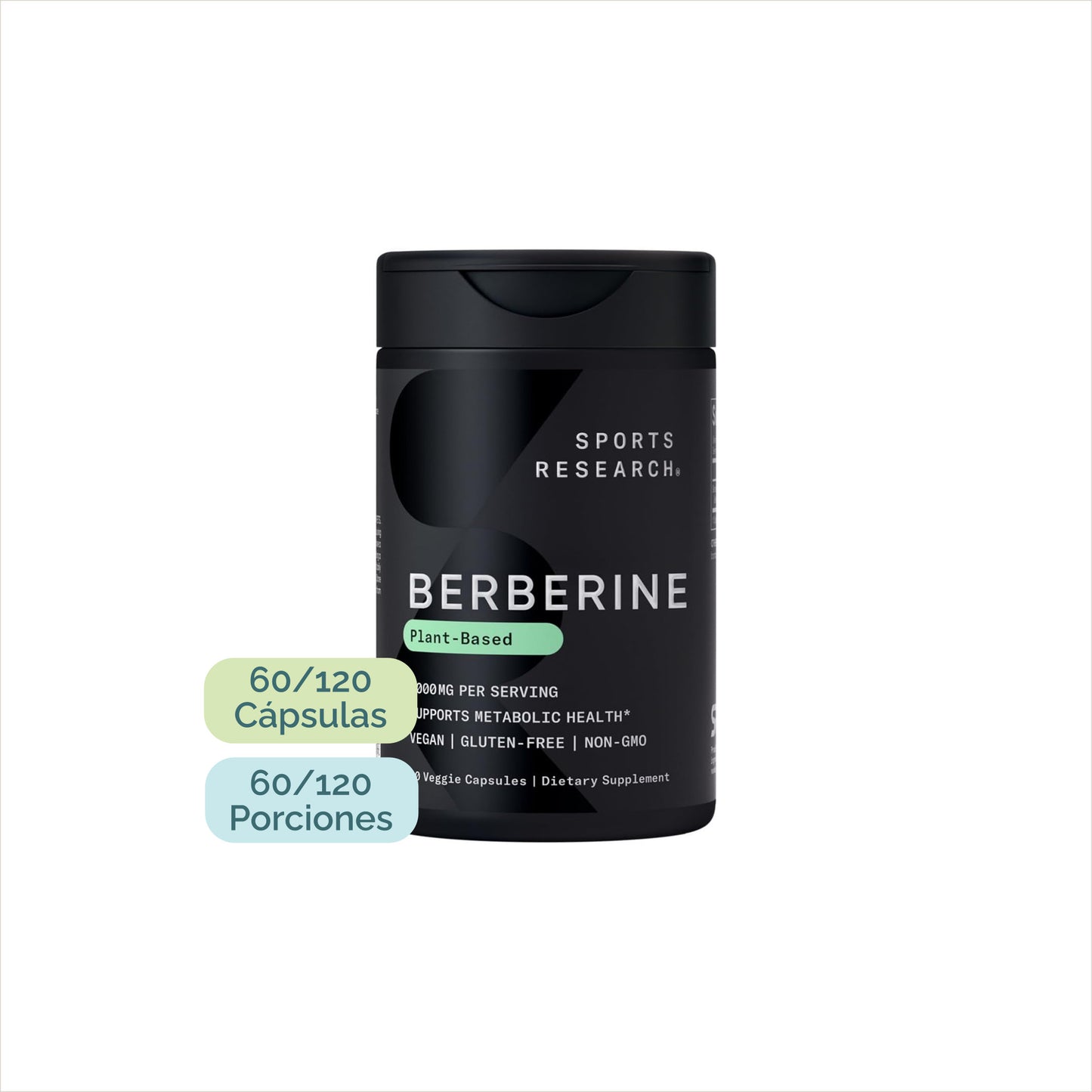 Berberina Sports Research para que tu cuerpo procese la glucosa y la grasa de manera más eficiente.