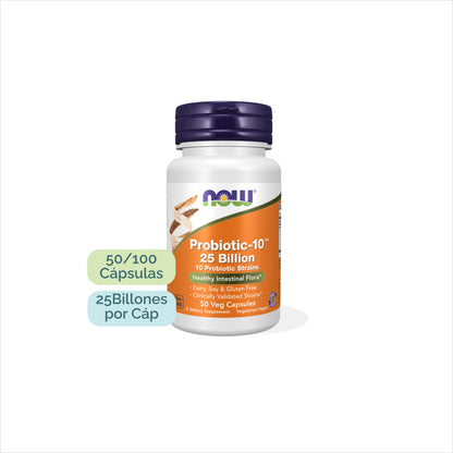 Probiótico diario NaturalFlow para equilibrio intestinal y bienestar general