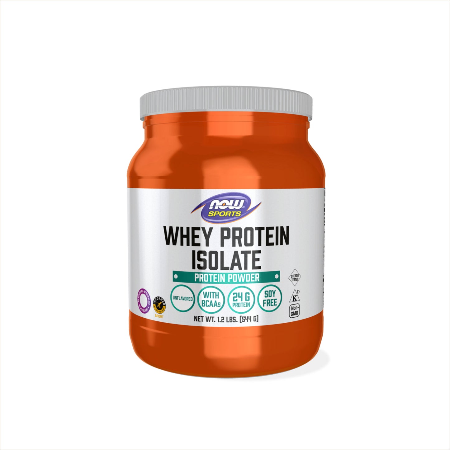 Proteína whey isolate NOW sin sabor