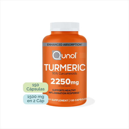 Cúrcuma con 95% Curcuminoides y Bioperine® - Apoyo para Articulaciones y Bienestar Diario
