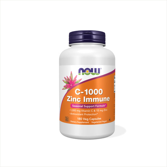 Vitamina C 1000 mg con Zinc Quelado Albion para apoyo inmunológico y protección antioxidante