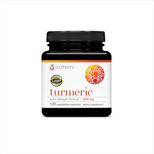 Frasco de cúrcuma de alta potencia 1000 mg y 95% curcuminoides, YouTheory